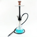 new products glass smoke pipe tobacco molasses flavors wood wooka shisha hookah chicha